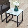 3-Piece Garden Furniture Set  Rattan-Style Chairs & Table for Balcony, Terrace & Garden Image 4