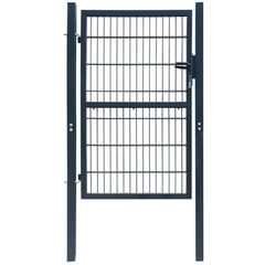 2D Fence Gate (Single) Anthracite Grey 106 x 230 cm