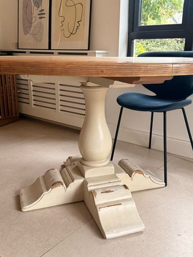 Rustic Round Dining Table