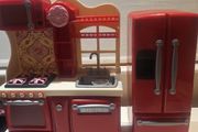 Our generation kitchen and fridge
