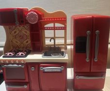 Our generation kitchen and fridge