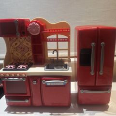Our generation kitchen and fridge