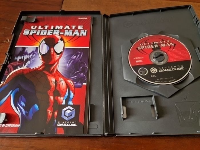 Italian Version Ultimate Spider Man Nintendo Gamecube games Original Pal