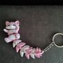 3D printed articulated cat keychain Image 2