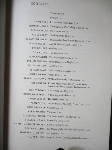 Irish Writers On Art