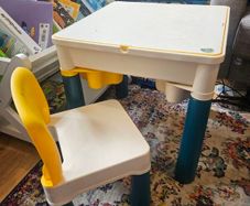Children's table and chair