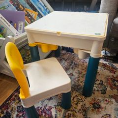 Children's table and chair