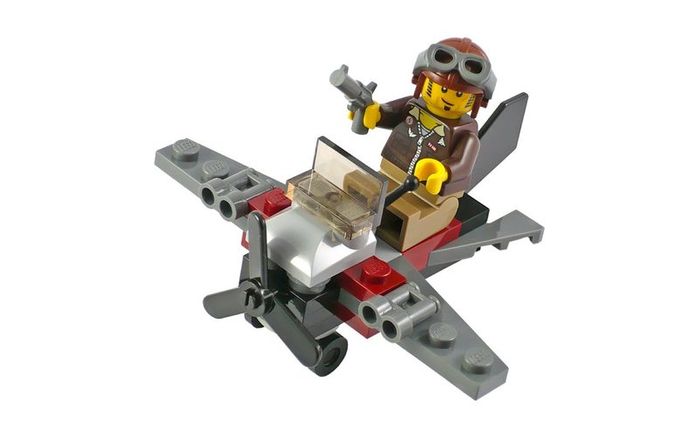 LEGO 30090 Pharaoh's Quest Desert Glider with Minifigure Plane Pilot NEW & SEALED