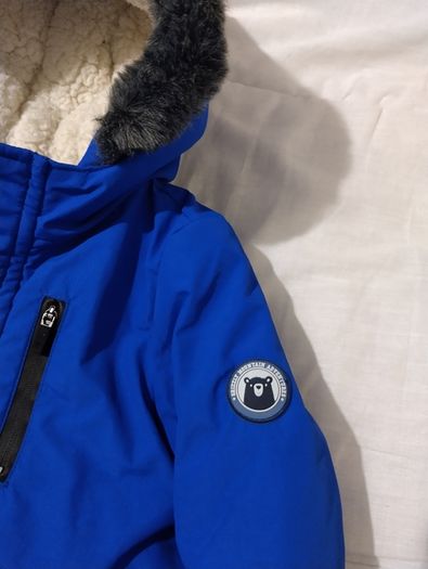 Warm Fleece Lined Hooded Jacket