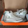 White Hightops Trainers, size 6 Image 2