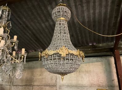 Cage antique  style chandelier