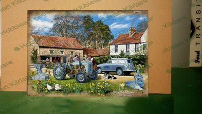 Ferguson Gold Belly classic tractor sign TE 20 tin sign