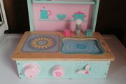 Toy kitchen foldable