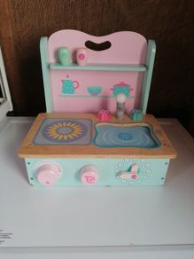 Toy kitchen foldable