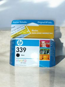 HP 339 Black Original Ink Cartridge with Vivera Ink