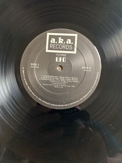 UFO "Flying" vinyl lp
