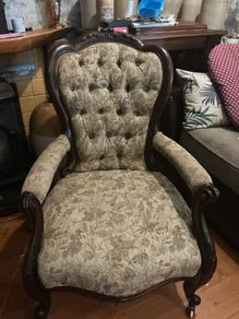 Victorian armchair