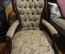 Victorian armchair