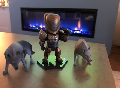 Lord Saladin and his Wolf Pack Destiny Iron Banner
