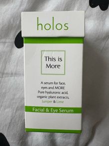 holos this is more facial and eye serum