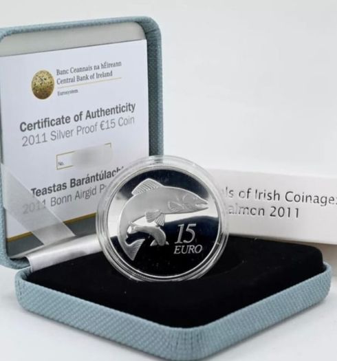 2011 Silver Proof Salmon Coin