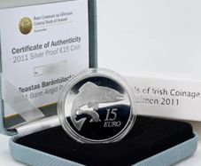 2011 Silver Proof Salmon Coin