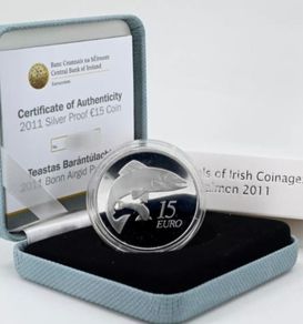 2011 Silver Proof Salmon Coin