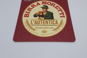 Birra Moretti : The Story of Baffo - Beer Mat/Coaster