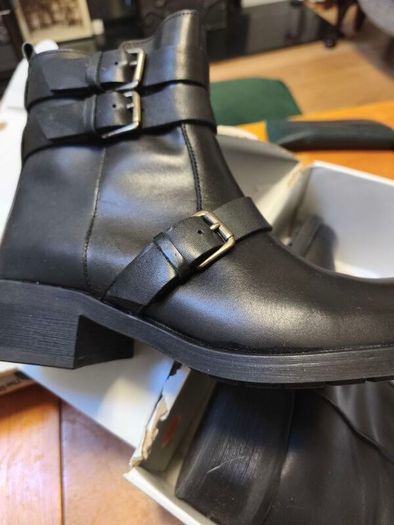 la Redoute high ankle biker style boots
