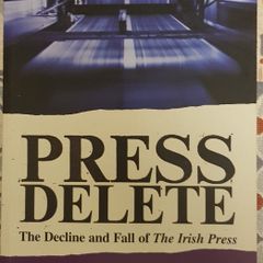 Press Delete: The Decline And Fall Of The Irish Press by Ray Burke