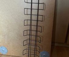 Desk cable management bracket