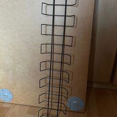 Desk cable management bracket