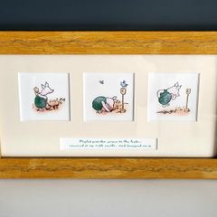 Lovely framed Piglet (Winnie the Pooh)