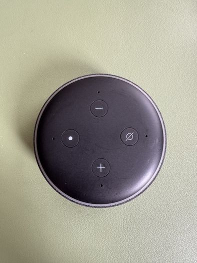 2 x Amazon Echo Dot - 3rd Gen, with 1 x stand and chargers
