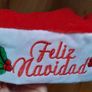 Christmas Santa Hat inscribed Feliz Navidad Image 3