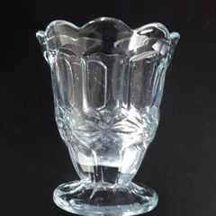 Vintage - Blue Glass - Dish or Vase