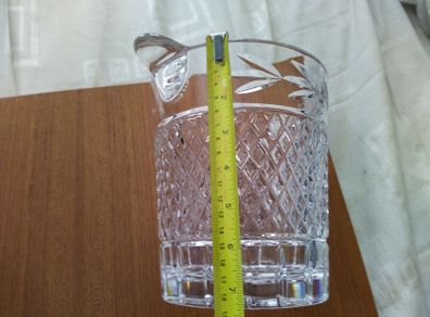 Large Galway Crystal Jar
