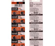 Maxell AG13 LR44 1.5V Alkaline Button Cell Batteries 10PCS