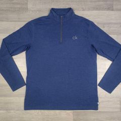 CK Calvin Klein Golf Half Zip Golf Jumper Mens L/XL