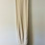 Reformation Mason Pant Sugar Cream Wide Leg Trousers Size 4 (UK 8 Image 4