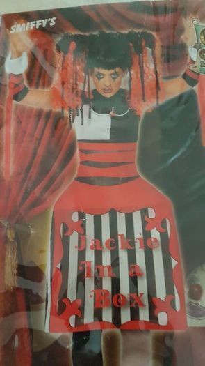 Smiffys Jackie in a Box Costume, Medium 10 to 14