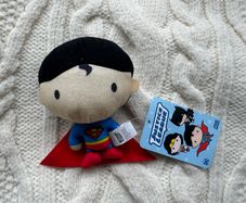 Justice League Zoggs Superman dirty Plush approx 12 cm Please look at the pictures