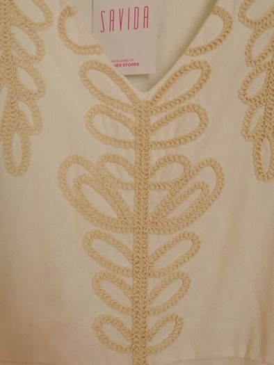 BNWT - Savida Maya Embroidered Dress UK 8