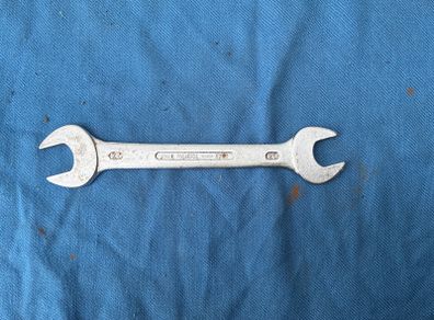 Vintage Rahsol No.5 2202 Metric 20mm X 22mm Open End Spanner Made In Germany