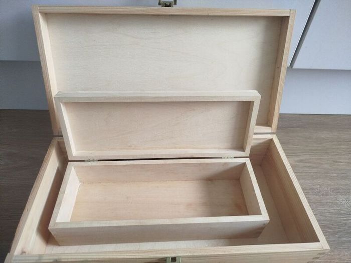 Set of 2 storage boxes