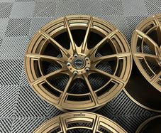 18" Inch Strom DSF55 Wheels 5x114.3 Nissan Silvia Skyline S13 S14 S15 RX7 R32 R33 Lexus IS200