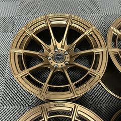 18" Inch Strom DSF55 Wheels 5x114.3 Nissan Silvia Skyline S13 S14 S15 RX7 R32 R33 Lexus IS200
