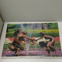 Puzzles in frame