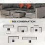 6 Seater Patio PE Rattan Wicker Sofa Set (LIMITED STOCK) Image 6