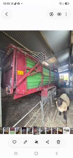 Silage wagon